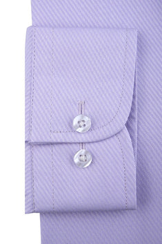 Pastel Purple Textured Dress Shirt