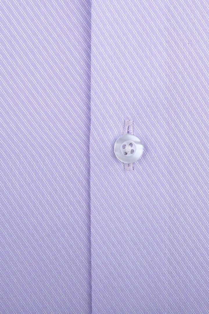 Pastel Purple Textured Dress Shirt