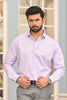 Precision Purple Textured Formal Shirt