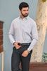 Grey Slim lining Formal Shirt