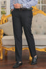 Black Slim-Fit Men's Dress Pants