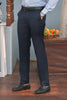 Dark Blue Slim-Fit Men's Dress Pants