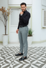 Eclipse Black  Plain Formal Shirt