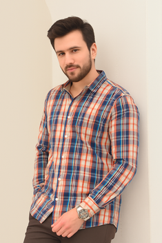Multi Boxes Men's Casual Shirt