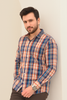 Multi Boxes Men's Casual Shirt