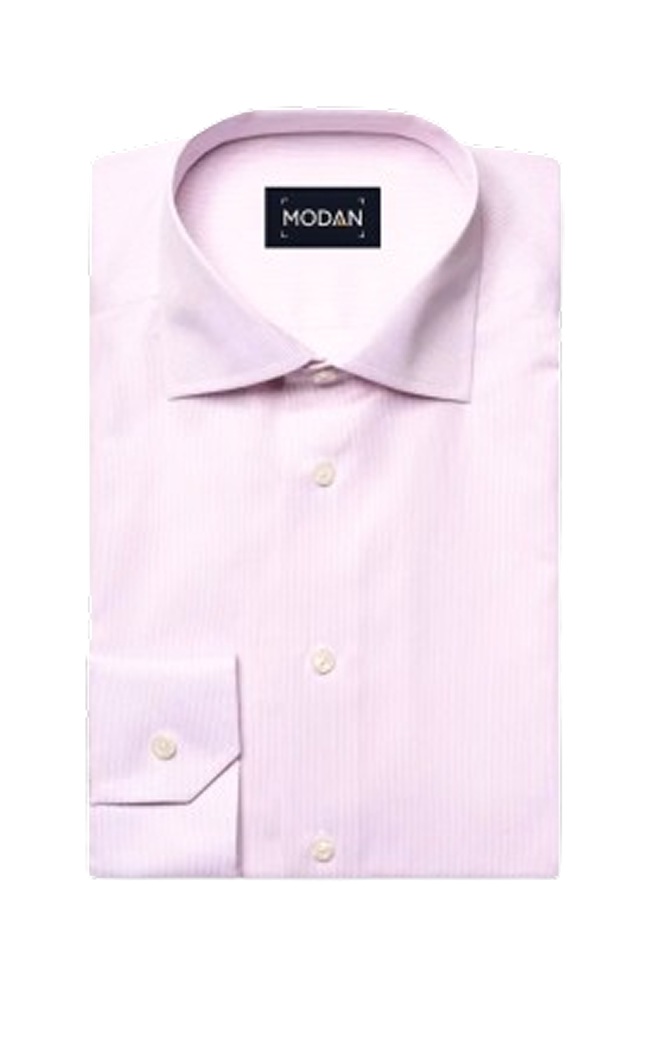 Precision Purple Textured Formal Shirt