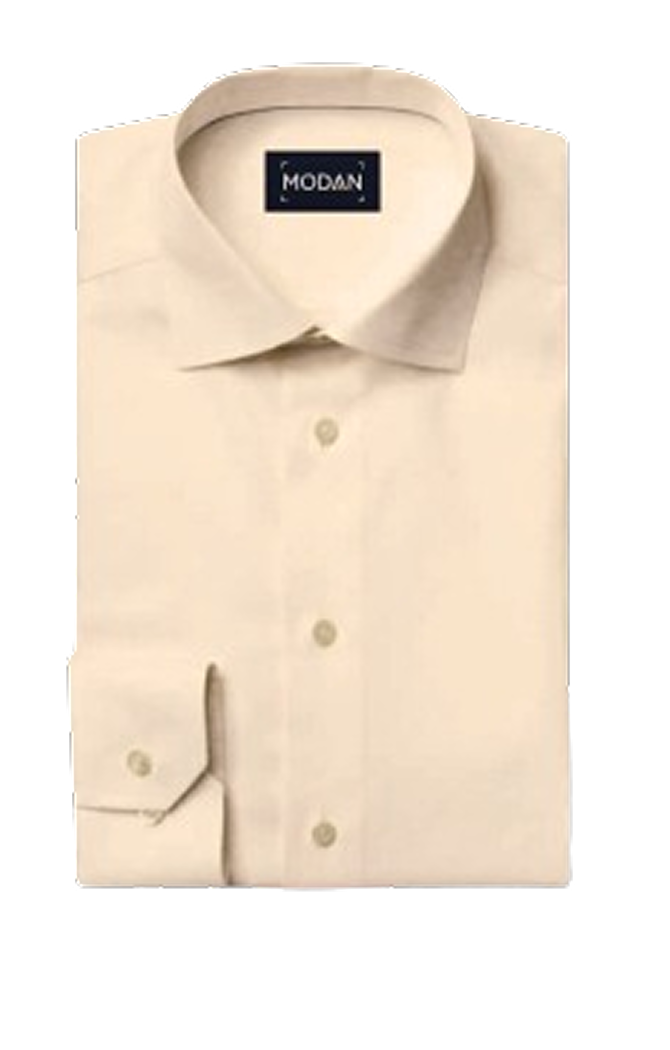 Dessert Brown Plain Formal Shirt